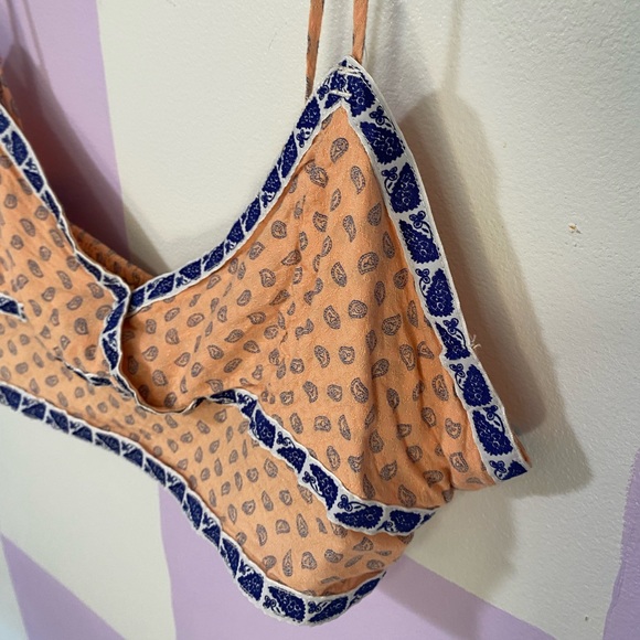 *3 for $12* Urban Outfitters Boho Paisley Bralette - Picture 5 of 9